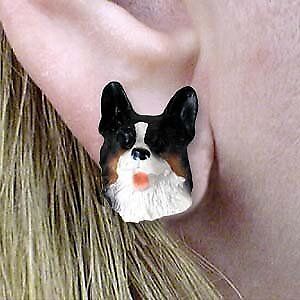 Conversation Concepts Cardigan Corgi Post Ear Rings