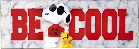 Spoontiques Snoopy Peanuts Joe Cool Home Decorative Desk Sign, 7.75"