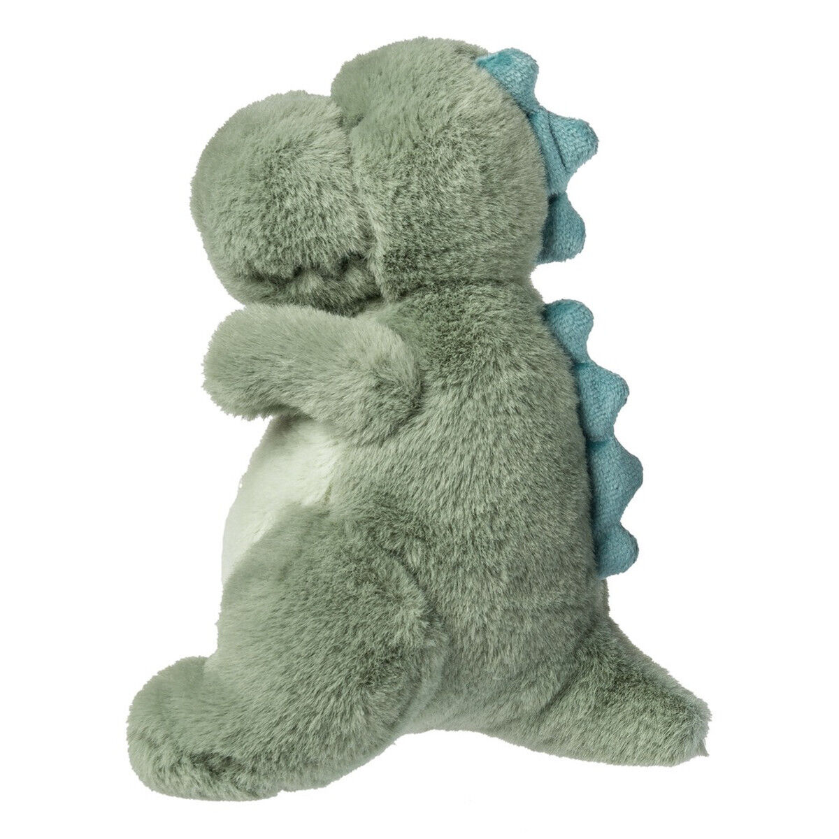 Mary Meyer Stuffed Animal Plush Soft Toy, Little Fossil Dino, Green T-Rex, 6"