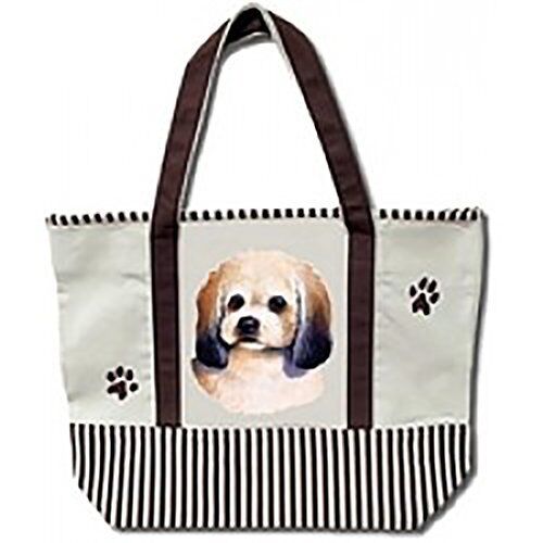 ES Pets 68575-153 Pekepoo Heavy Duty Canvas Tote Bag