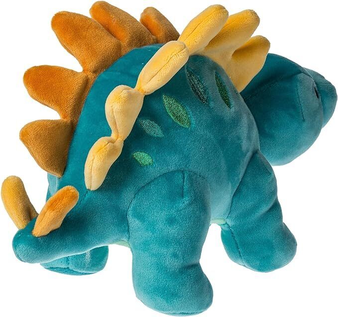 Mary Meyer Smootheez Stuffed Animal Soft Toy, 10-Inches, Blue Stegosaurus