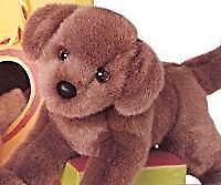 Douglas Toys Cocoa Chocolate Lab Plush Stuffed Animal Toy, 16"