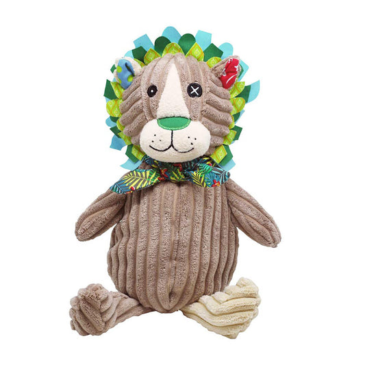 Les Deglingos Big Simply Plush Animal In Tube | Jelekros - Lion, 23cm
