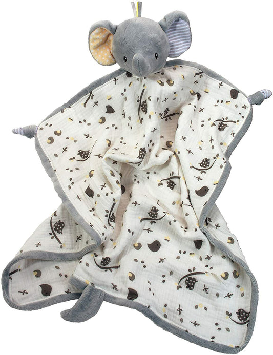Douglas Baby Joey Gray Elephant Blanki Lovey Blanket, 24"