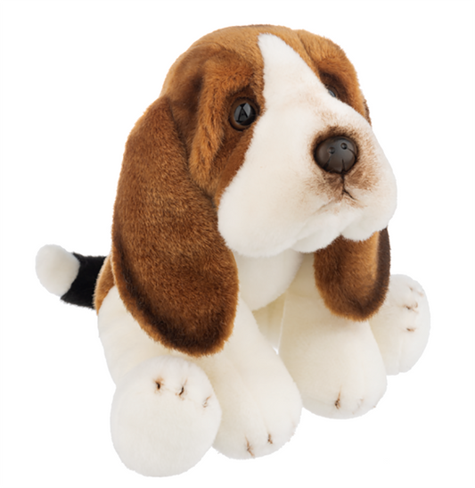 Heritage Bassett Hound Dog  12 inch - Plush Stuffed Animal Toy by Ganz