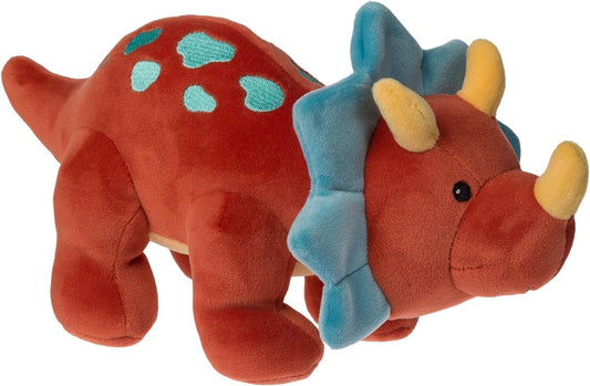 Mary Meyer Smootheez Stuffed Animal Soft Toy, 10-Inches, Red Triceratops