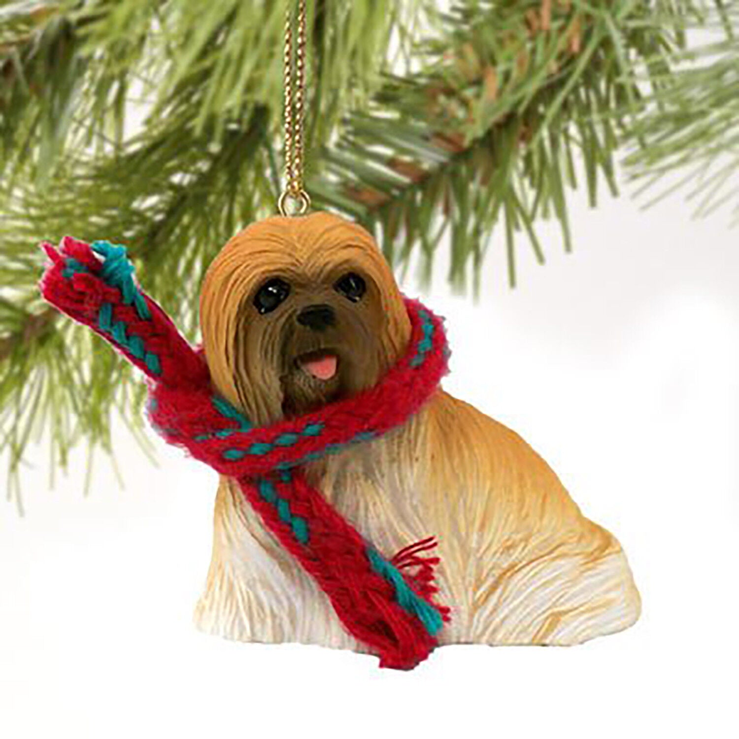 Conversation Concepts Lhasa Apso Brown Original Ornament