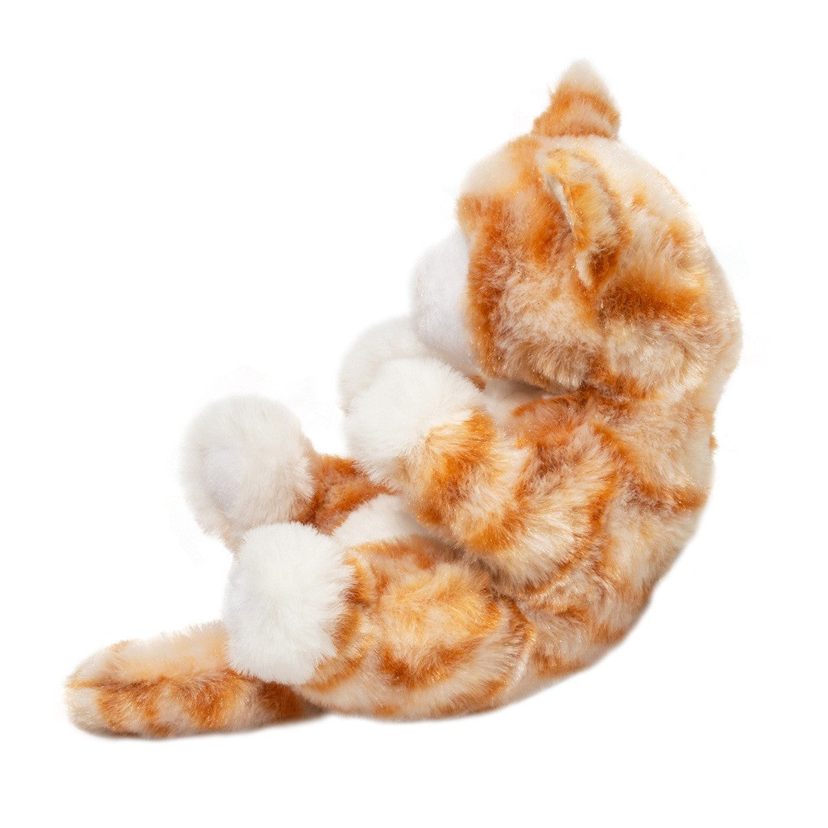 Douglas Cuddle Toys Lil’ Baby Orange Stripe Kitten Plush Stuffed Animal Toy, 6"
