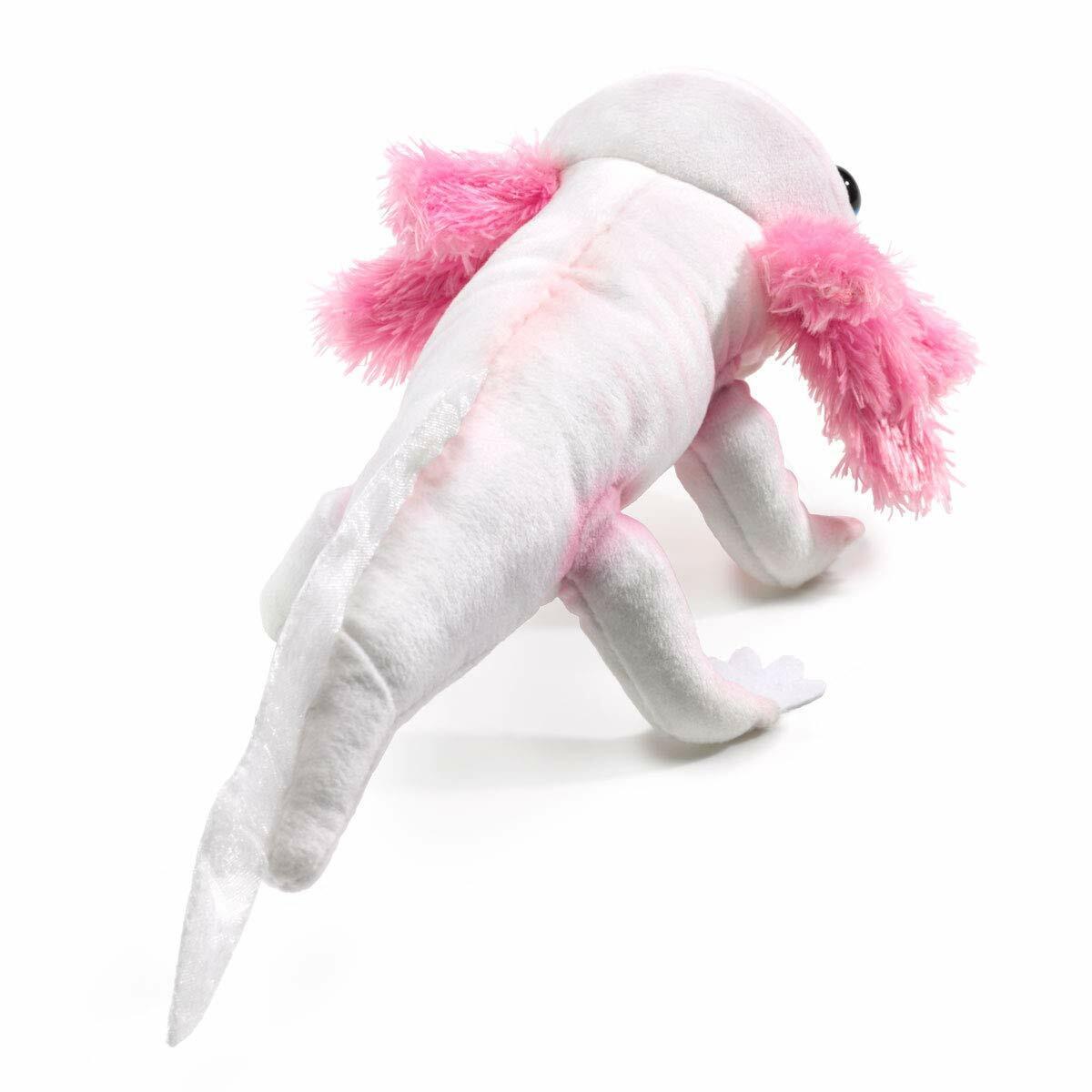 Folkmanis Axolotl Finger Puppet, 9"