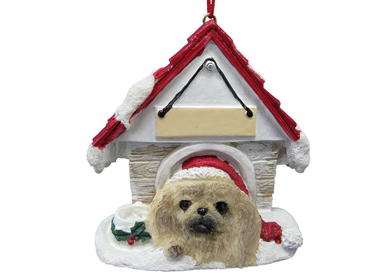 E&S Pets 35355-61 Pekingese Doghouse Ornament