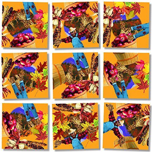 B Dazzle Fall Festival Scramble Squares 9 Piece Puzzle