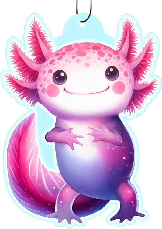 Spoontiques Car Auto Air Freshener (3-Pack), Axolotl