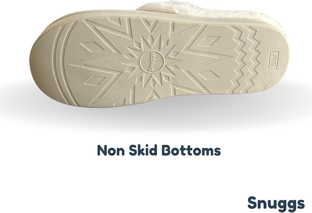 E&S Pets German Shepherd Snugg Slippers for Pet Lovers -  Memory Foam, S/M