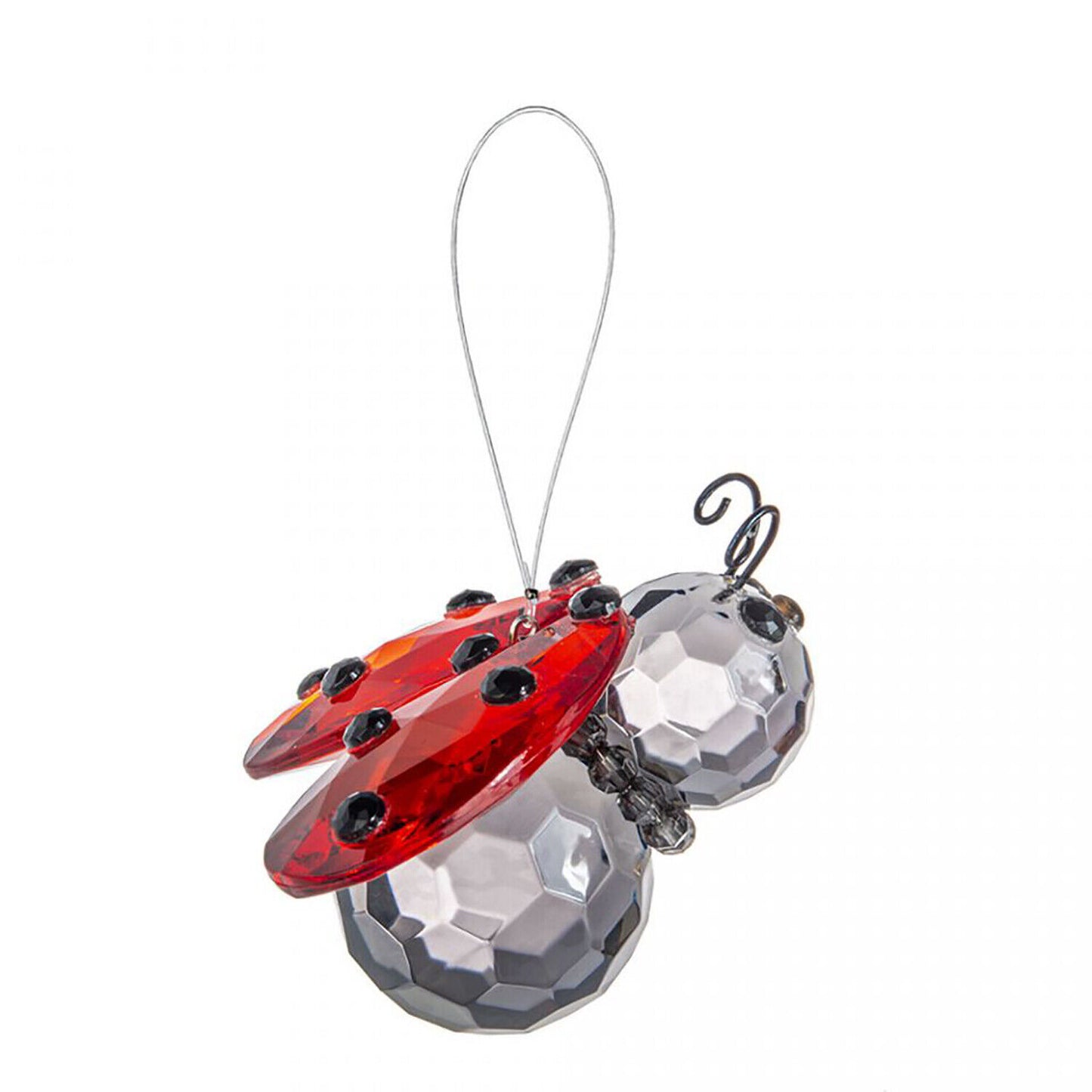 Ganz ACRY-741 Hanging Ornament, 3-inch Length, Acrylic (Ladybug)