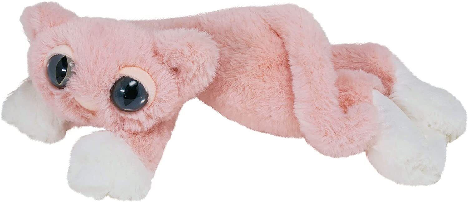 Manhattan Toy Lanky Cats Mochi Pink Cat Stuffed Animal