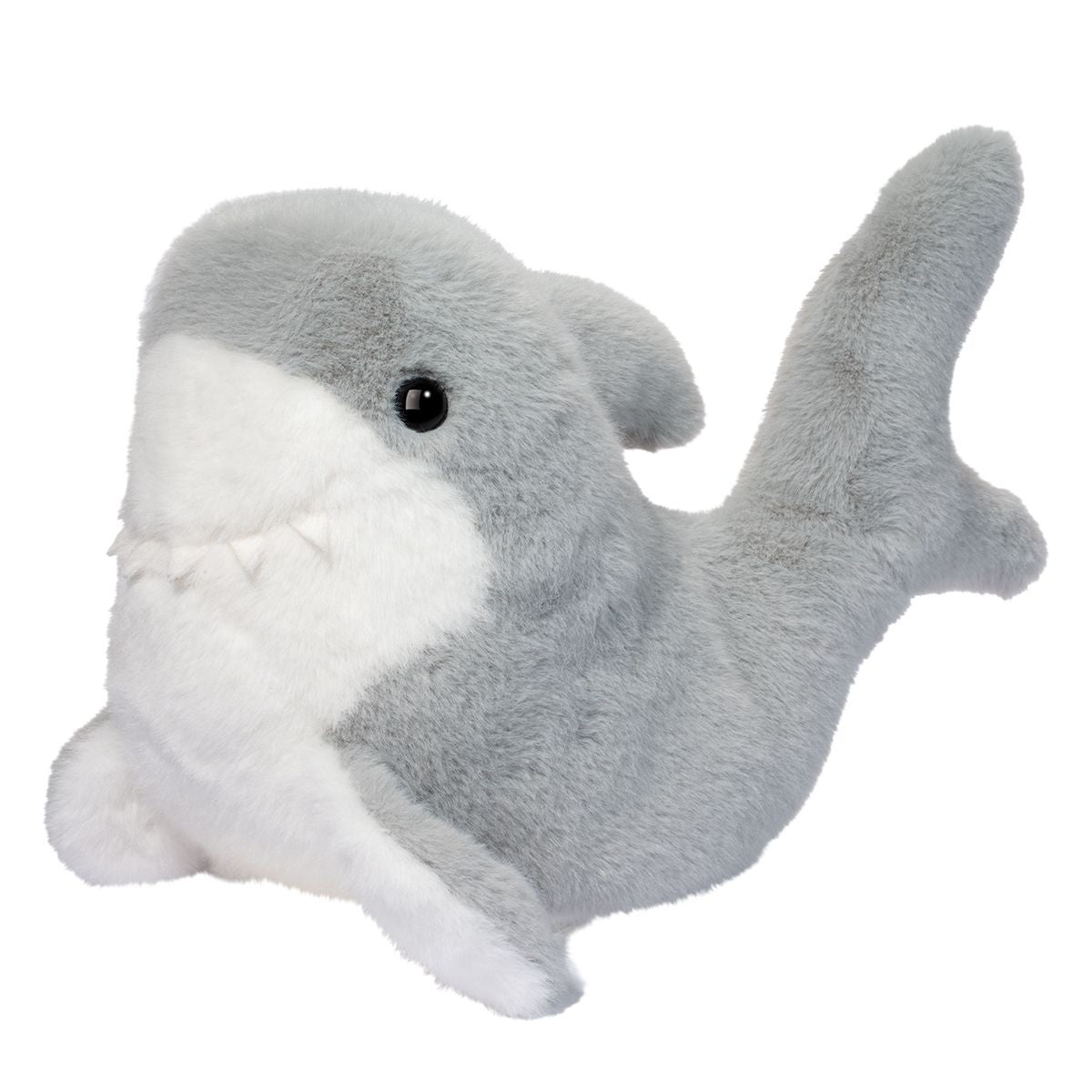 Douglas Surfer Shark Plush Stuffed Animal Toy 10" long