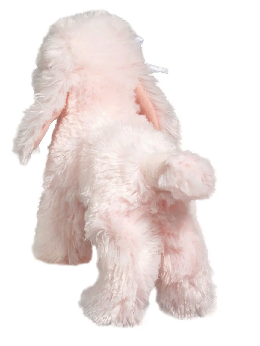 Douglas Cambri Pink Poodle Plush Stuffed Animal Dog, 8"