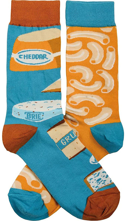 Primitives by Kathy 113065 Macaroni and Cheese Socks
