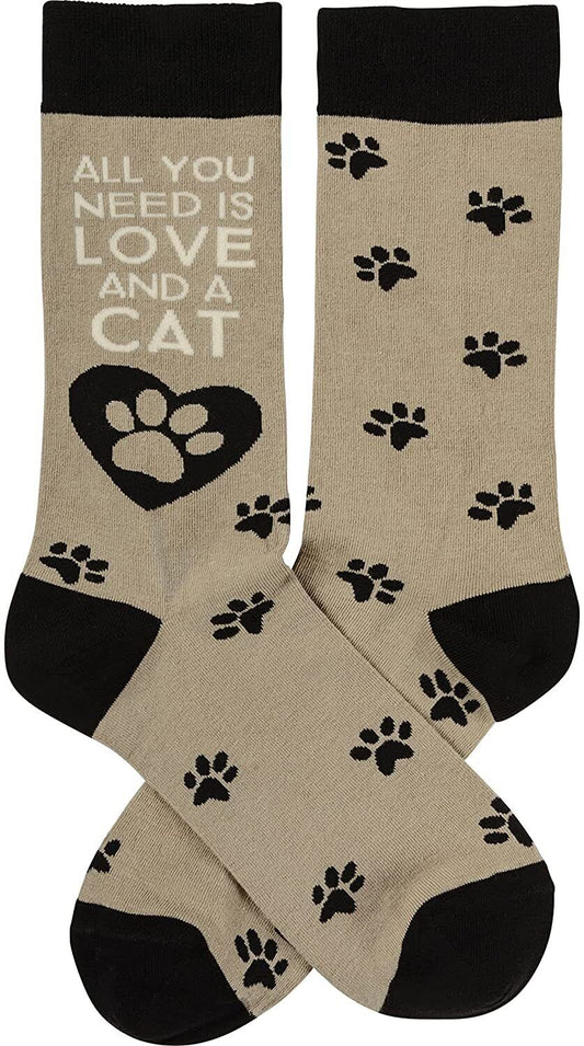 Primitives by Kathy Socks - All You Need Is Love And A Cat