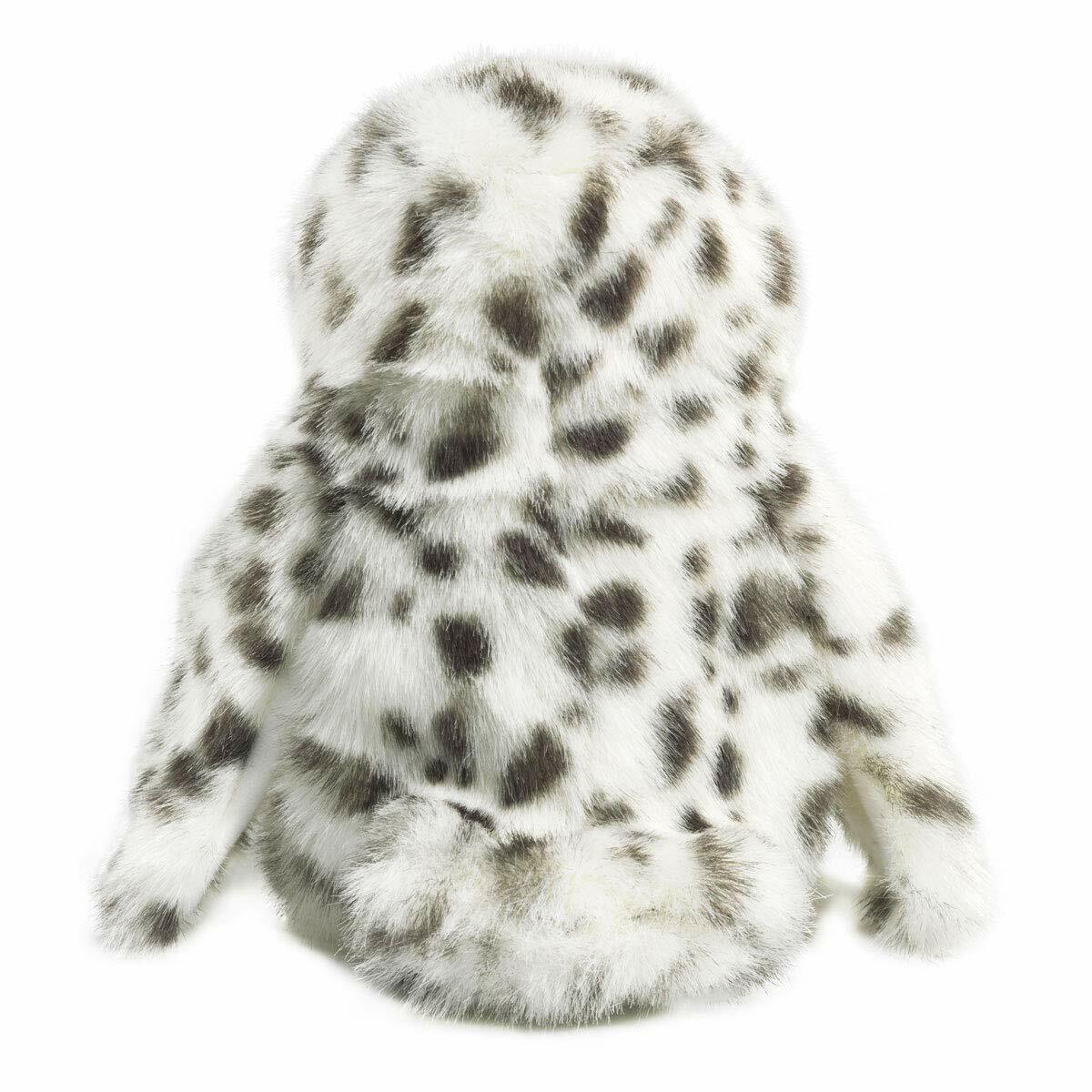Folkmanis Little Snowy Owl Little Puppet, 8"