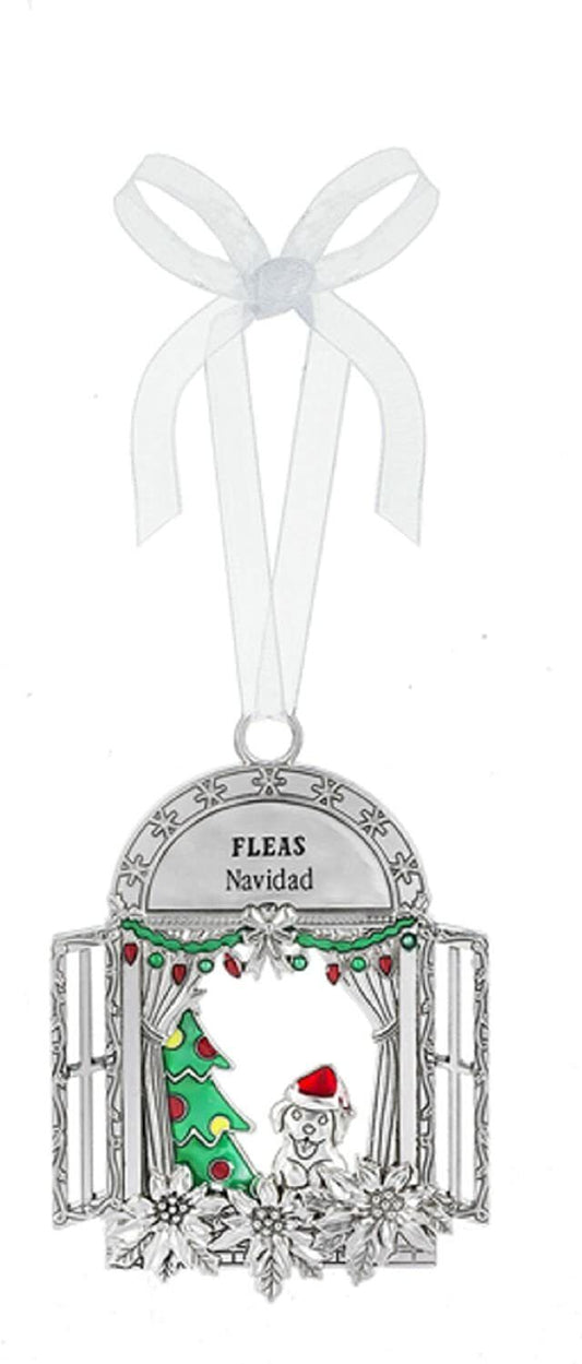 Ganz Feleas Navidad Zinc Epoxy Decorative Hanging Ornaments, Dog Lover