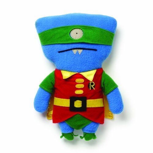Uglydoll DC Comics Wedgehead as Robin Plush Stuffed Animal Toy, 11 inches