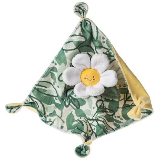 Mary Meyer Sweet Soothie Security Blanket, 10 x 10-inches, Daisy