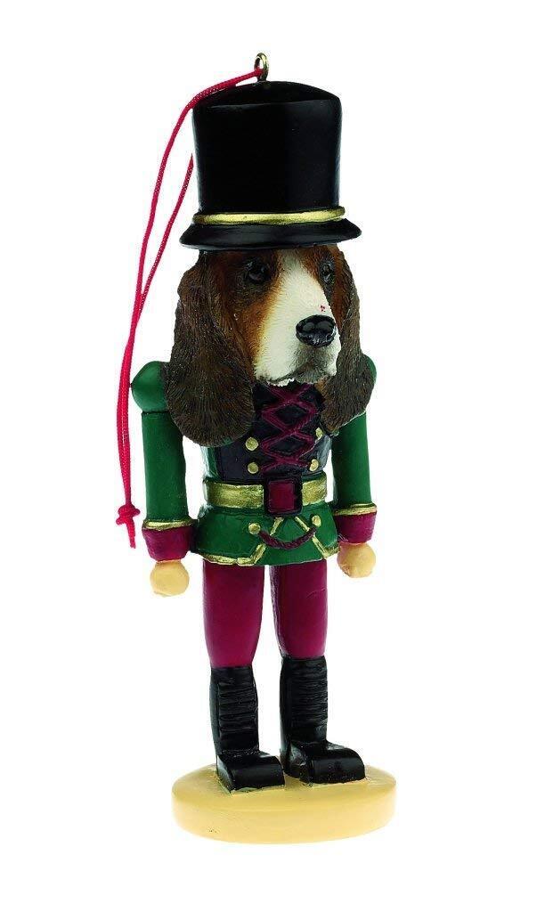 E&S Pets 35358-2 Basset Hound Nutcracker Soldier Dogs Ornament