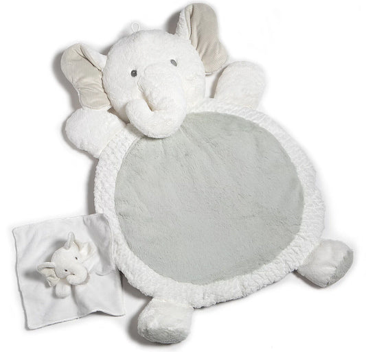 Mary Meyer Bestever Baby Mat & Matching Character Blanket, Afrique Elephant