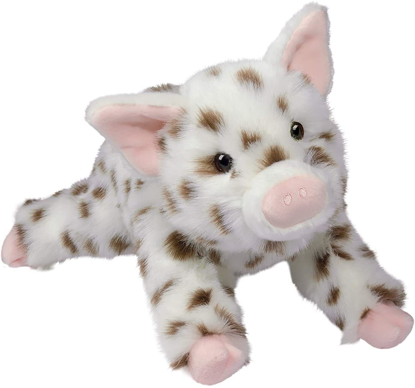 Douglas Levi Brown Spotted Pig Plush Stuffed Animal