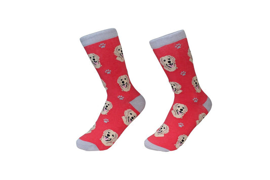 Golden Retriever Dog Breed Socks Unisex Sock Daddy by E&S Pets