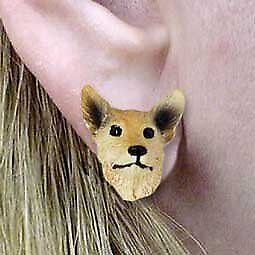 Conversation Concepts Australian Cattle Red Dog Earrings Post