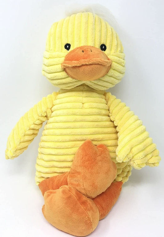 Kordy Yellow Duck Plush Stuffed Animal Toy 18" by Unipak