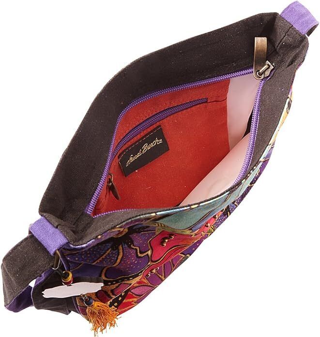 Laurel Burch Floral Crossbody Bag (Multi)