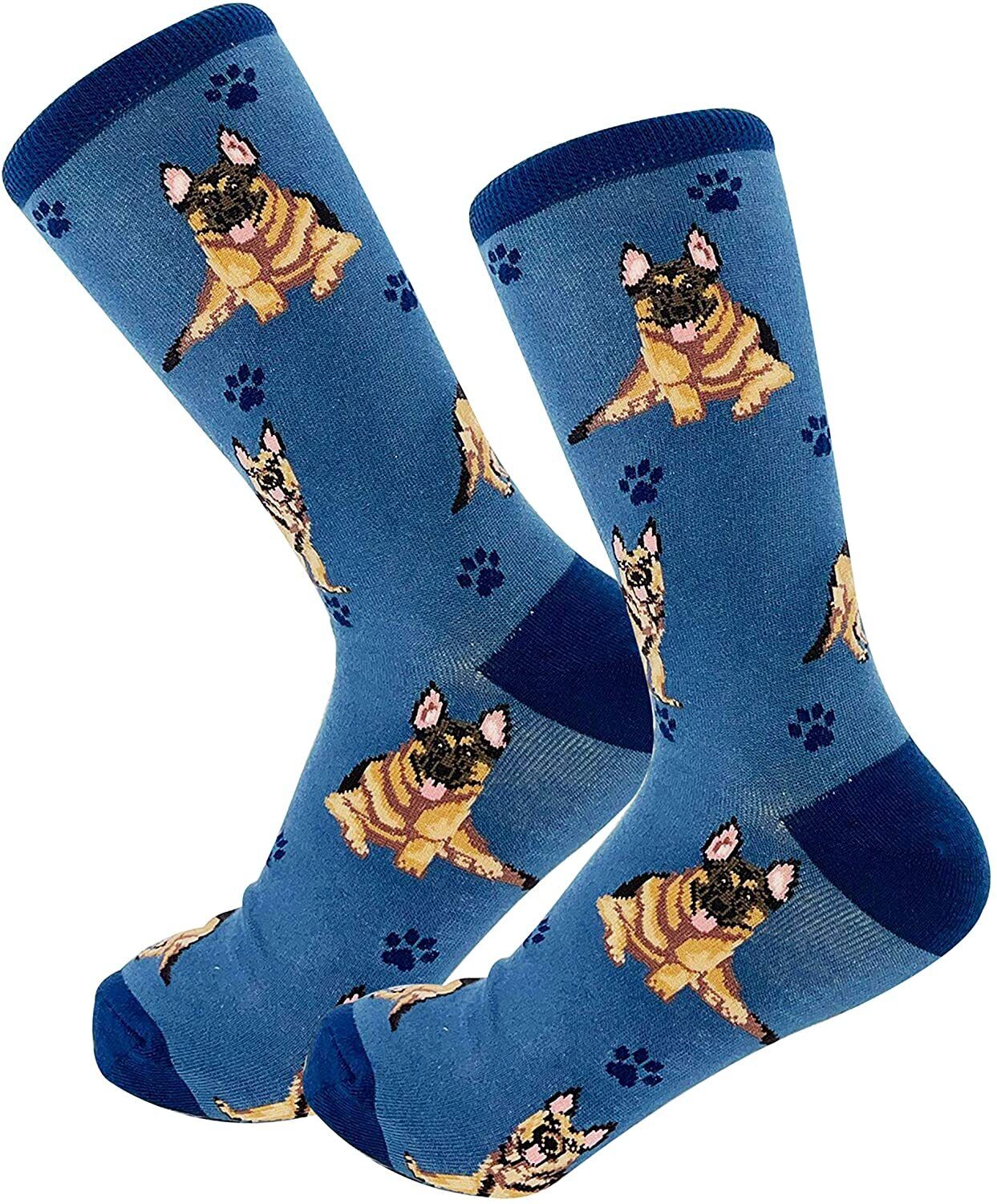 Happy Tails German Shepherd Dog Lover Socks - One Size Fits Most