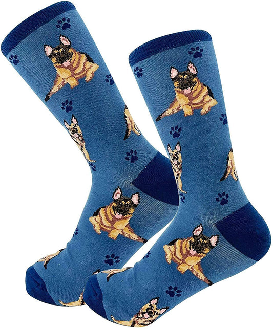 Happy Tails German Shepherd Dog Lover Socks - One Size Fits Most
