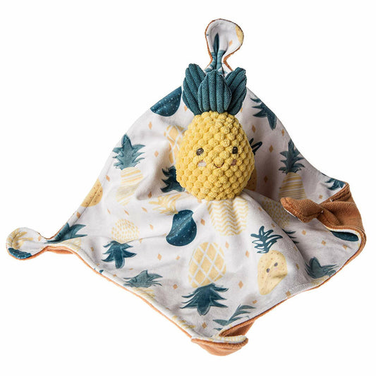 Mary Meyer Soothie Security Blanket, 10 X 10", Sweet Pineapple
