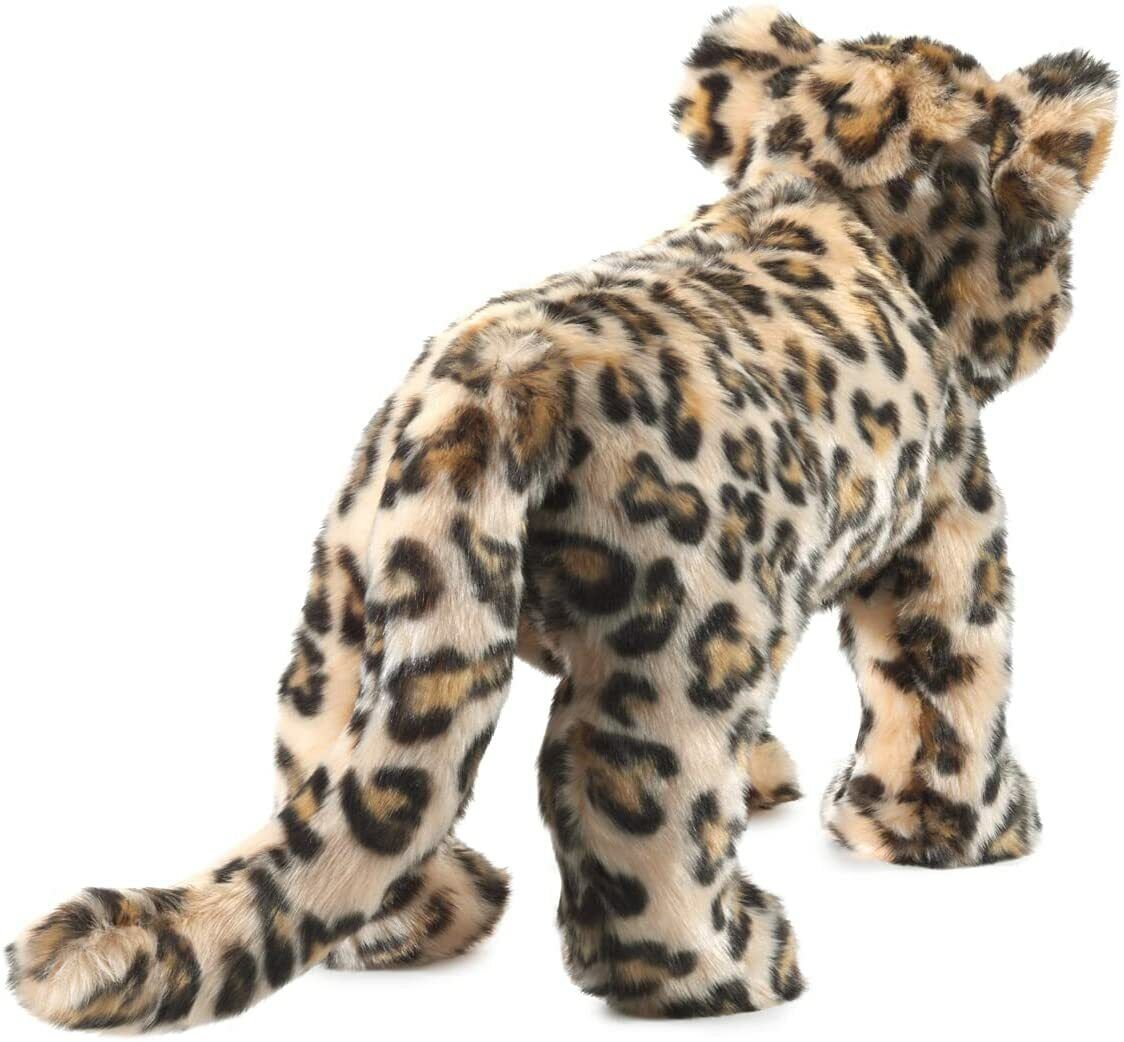 Folkmanis Leopard Cub Hand Puppet, 18"