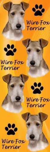 E&S Pets BM-56 Dog Bookmark Wire Fox Terrier