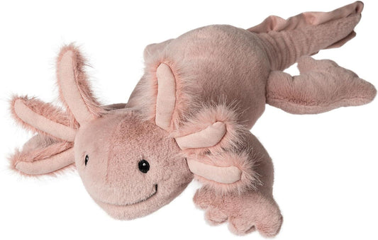 Mary Meyer Pink Axolotl Stuffed Animal Soft Toy, 14-Inches, Blush Pink Skwiggles