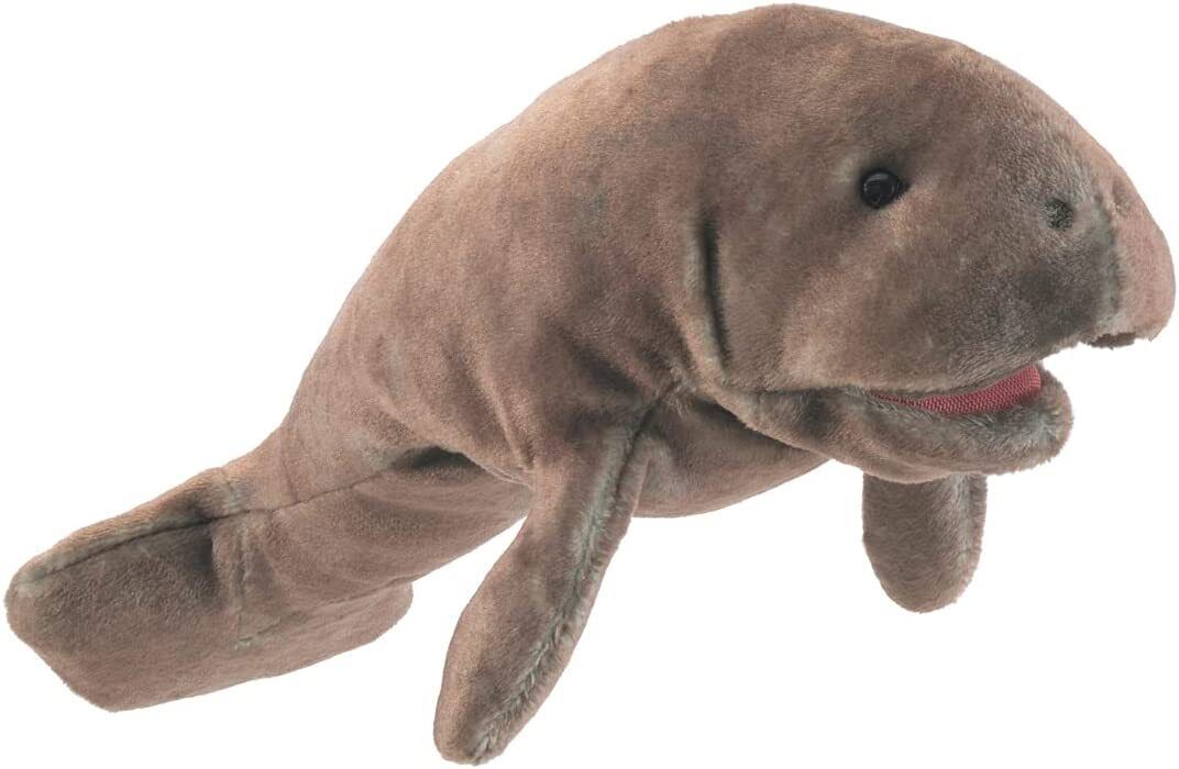 Folkmanis Mini Manatee Finger Puppet