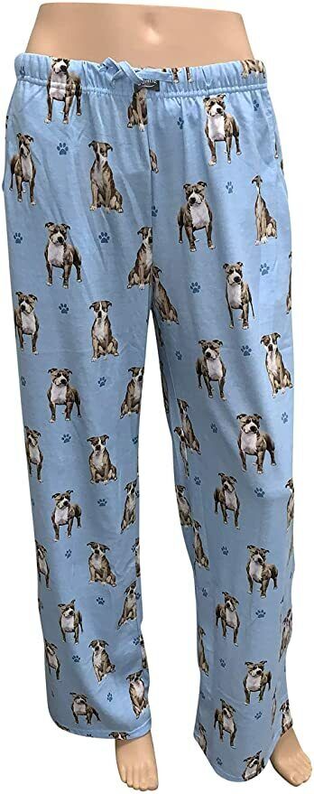 Pit Bull Unisex Lightweight Cotton Blend Pajama Bottoms- X-Large