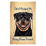 Rottweiler Dog Baggage Buddies Luggage Tag 4"