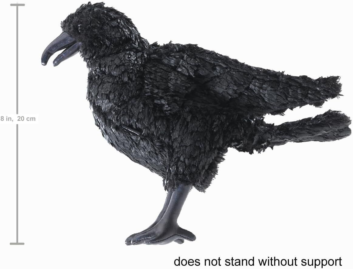 Folkmanis Crow Hand Puppet, 11"