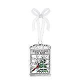Ganz Love Was Born on Christmas Morn Zinc Epoxy Decorative Hanging Ornament