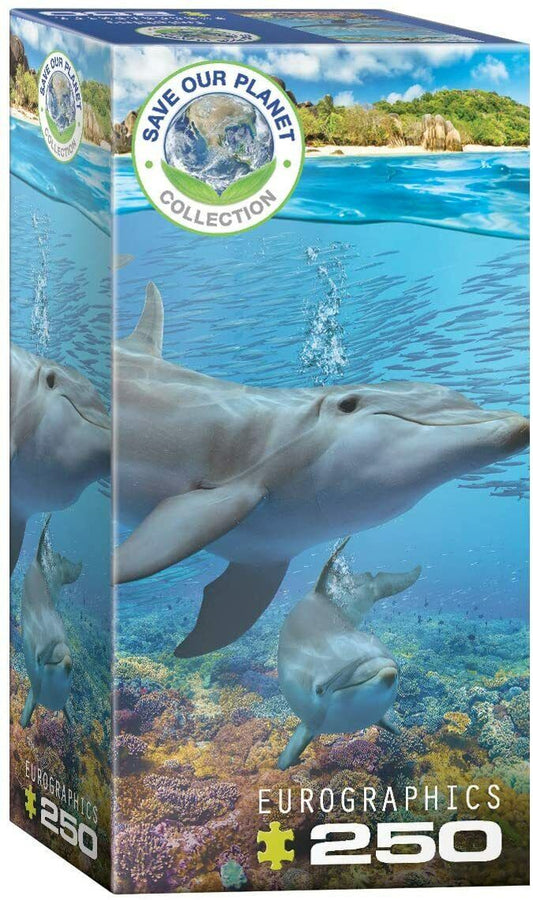 EuroGraphics Dolphins (Save Our Planet) 250-Piece Puzzle