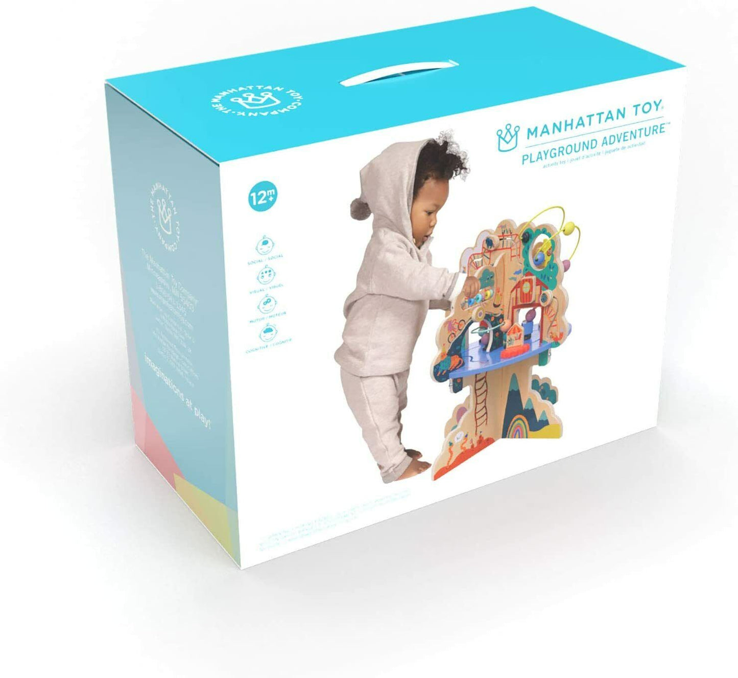 Manhattan Toy Playground Adventure Wooden Toddler Activity Center