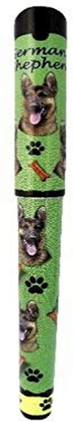 E&S Pets German Shepherd Pen Easy Glide Gel Pen, Refillable with A Perfect Grip