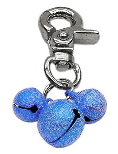 Mirage Pet Products Lobster Claw Bell Charm for Pets, Blue