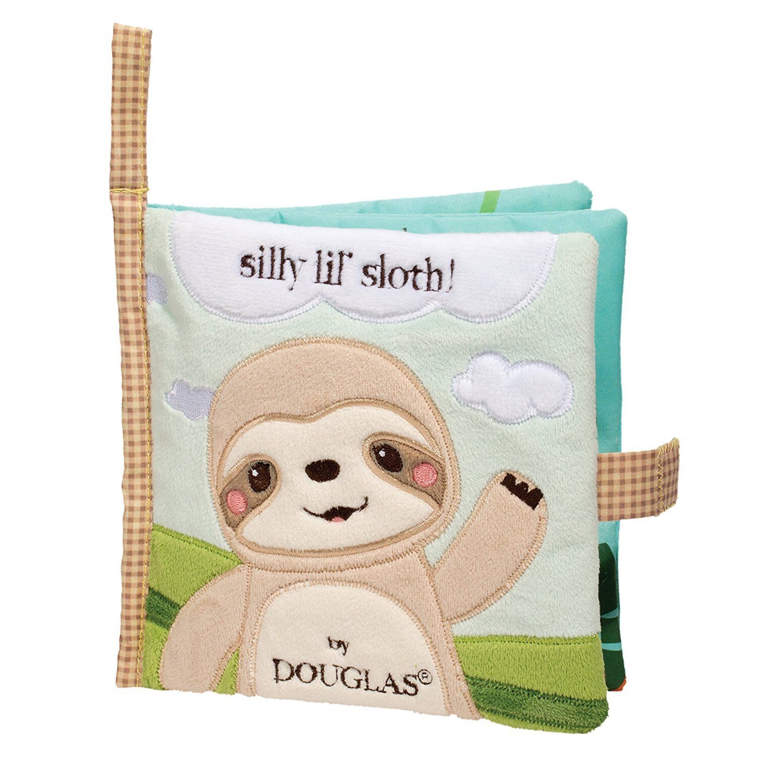 Douglas Toys Stanley Sloth Soft Plush ACTIVITY BOOK